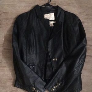 Leather Arden B jacket